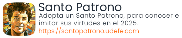 Santo patrono para conocer e imitar sus virtudes